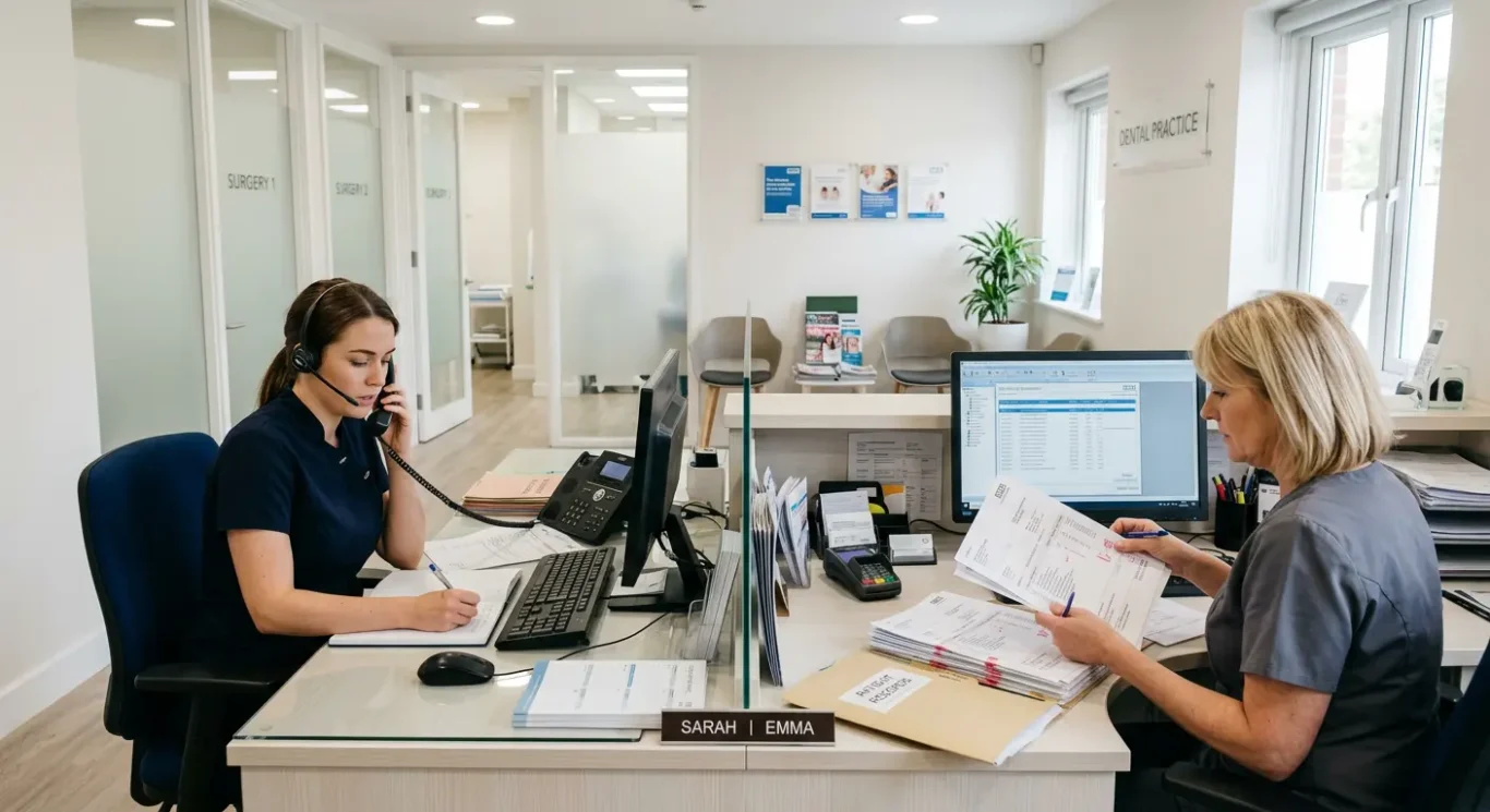 Patient billing problems also drain time inside the practice