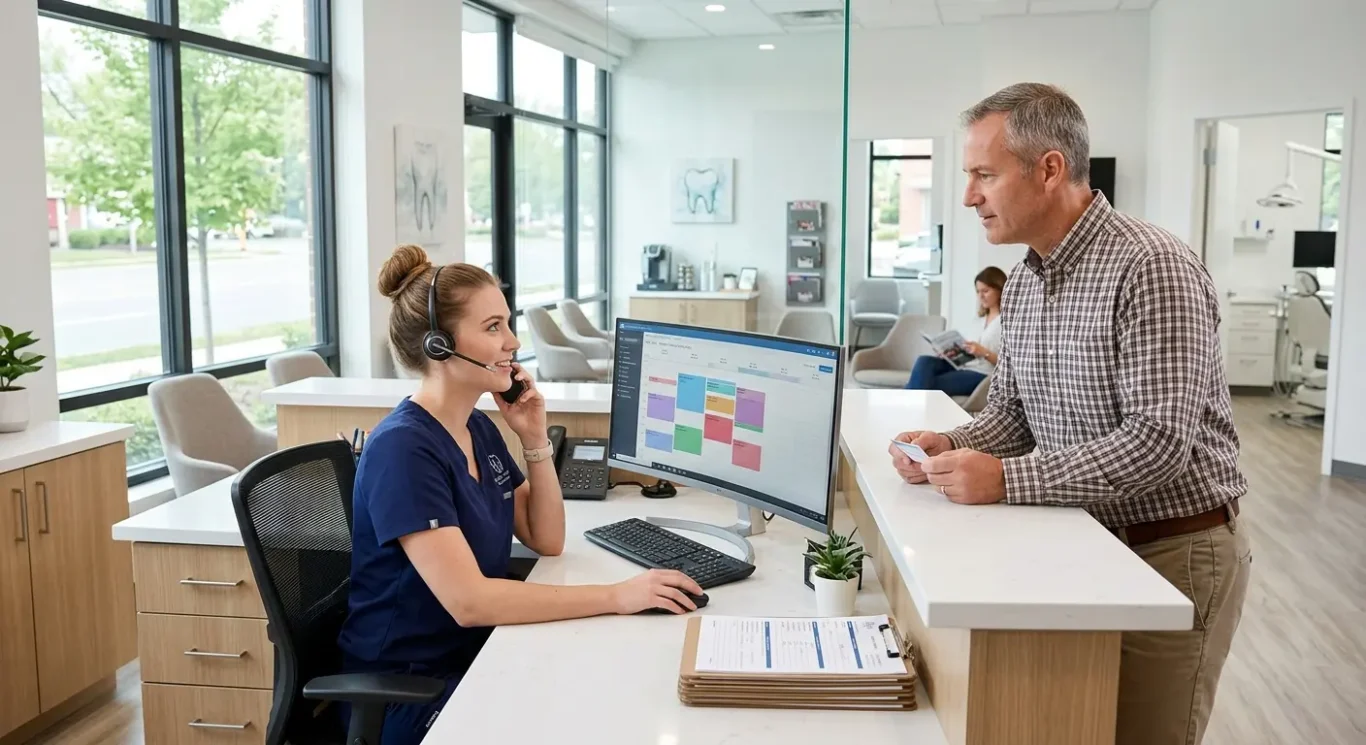 What outsourced recare calls add that reminders do not