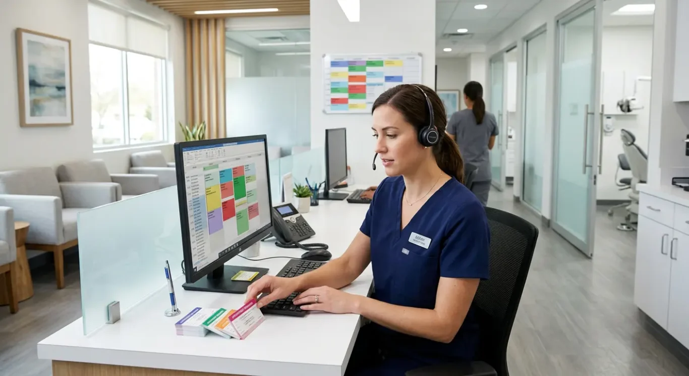 What recare means in a dental office