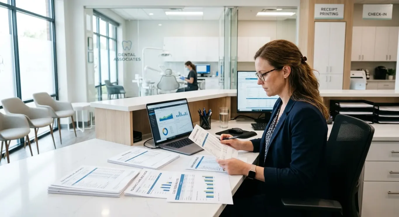 What reports dental owners should review monthly