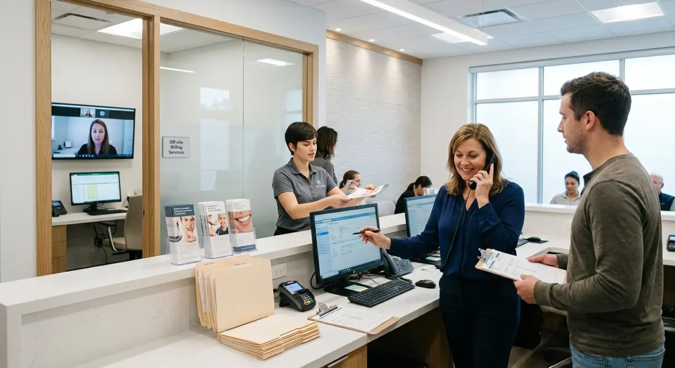 Where outsourced billing can reduce pressure on the front desk